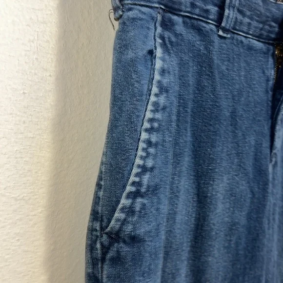 Abercrombie & Fitch Rare Vintage 1892 Wide Leg Flared Jeans Size 6 - Picture 6 of 11